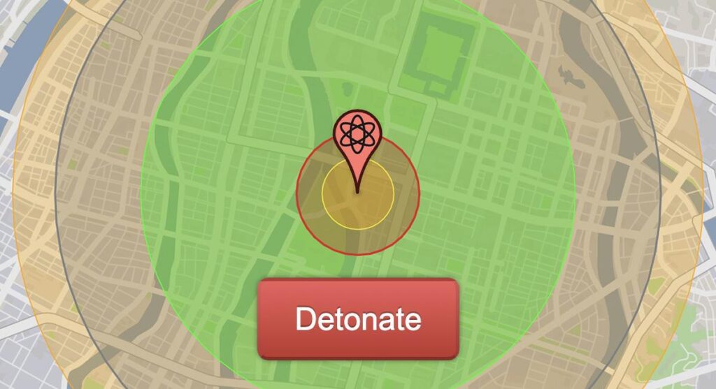 Nuclear-Bomb Simulation Shows How Blast Would Destroy 6 US Cities – Business Insider