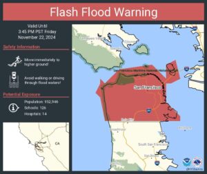 Downtown San Francisco experiences first tornado warning in recorded history – Yahoo