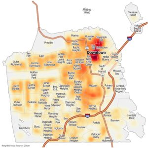 Here Are the 8 Most Dangerous Places in San Francisco After Dark – Only In Your State