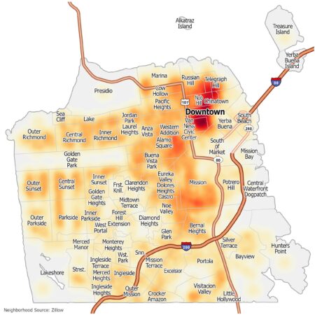 Here Are the 8 Most Dangerous Places in San Francisco After Dark – Only In Your State