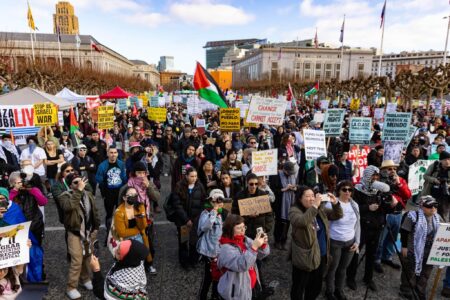San Francisco protesters gather in solidarity with LA ICE protests – NBC Bay Area