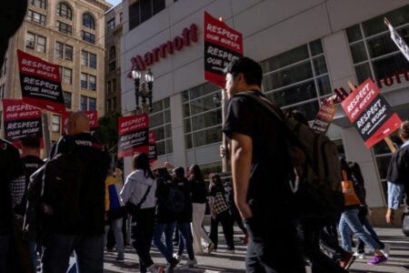Protesters inside Biden’s San Francisco hotel accuse president of genocide – CNN