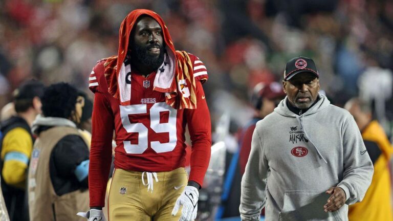 Did De’Vondre Campbell quit on 49ers? NFL world reacts after LB refuses to play vs. Rams – USA Today
