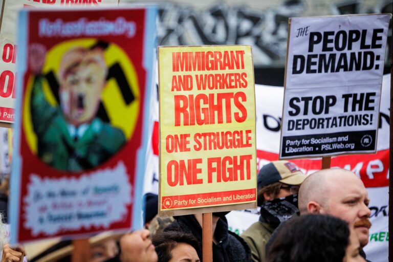 Violent clashes at San Francisco immigration court won’t deter protesters, organizers say – NBC News