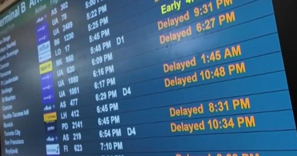 Memorial Day travelers face flight delays across multiple US airports due to weather – Fox Business