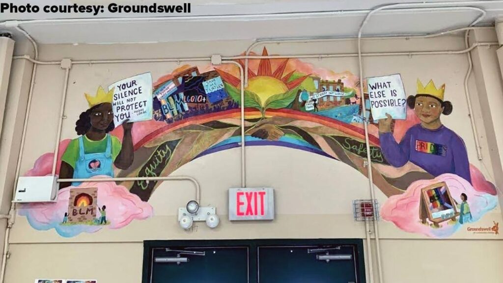 A school’s mural removal: should kids be shielded from brutal US history? | San Francisco – The Guardian