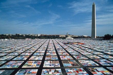 San Francisco group creates quilts to protest proposed federal cuts to HIV programs – CBS News