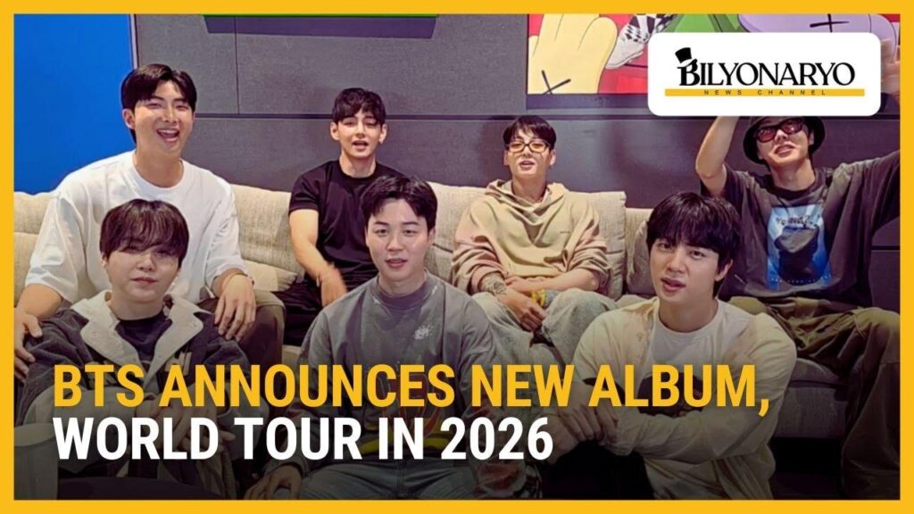 BTS Returns with Exciting New Album and World Tour Set for 2026 BTS is back: New album and world tour coming in 2026 – San Francisco Chronicle
